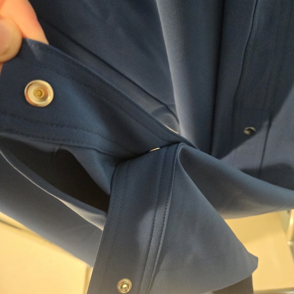 Athleta NWT Blue Pants With Snap Up Detail - Picture 9 of 16